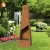 Import Hot sale garden corten steel chimeneas with mesh door from China