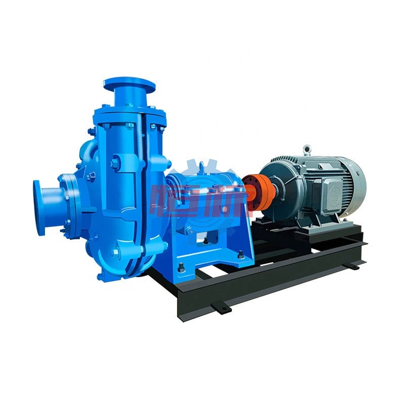 Hot sale horizontal industrial anti wear centrifugal a05 slurry pumps