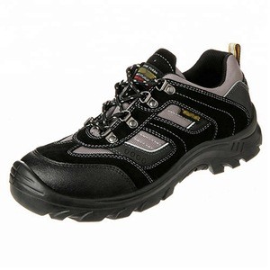 Hot Sale Low Cut Suede Leather Anti-static Safety Rigger Shoes Gas Station Casual Jogger Jumper Work Shoes