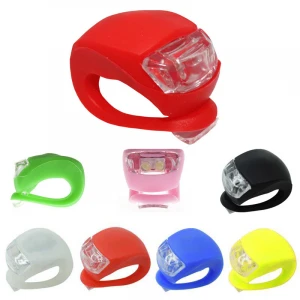 Hot sale Promotion colorful waterproof Silicone LED wheel tire Bike Light helmet taillight mountain led bicycle light