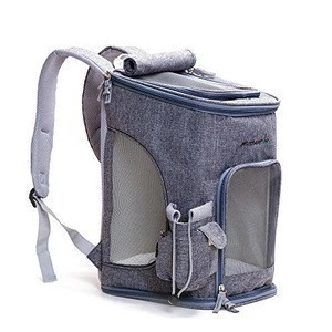 Hot Sale Soft-Sided Pet Carrier Backpack for Small Dogs and Cats Pets Airline Approved for Travel