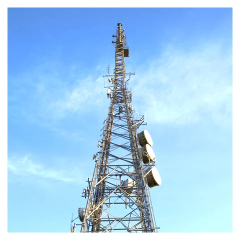 Buy Hot Sale Steel Mast Lattice Communication Pole Tower Telecom Cell ...