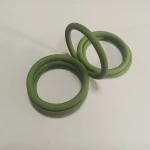 Hot selling 29*3.5 black green o-ring silicone rubber strips vulcanization oring