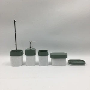 Hot Selling Cement/ Concrete Bathroom Accessories Set for Home and Hotel