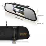 Hot Selling Cheap TFT 4.3 Inch Screen Car Rearview Mirror For Parking And Reversing
