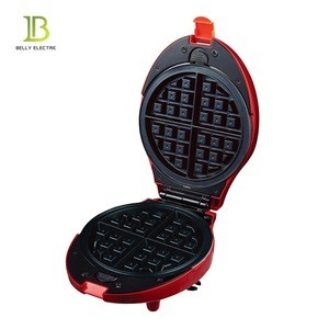 Hot Selling Detachable Round Classic Circular Heart Waffle Maker with ETL Certificate