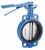 Import Hot Selling PN16 DN50 Ductile Cast Iron Butterfly Valve  Butterfly valves wafer/gear type butterfly from China