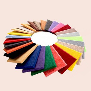 Hot Selling Sound absorbing Material 3d Polyester Fiber Wall Acoustic Panel