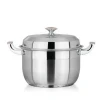 Hot selling stainless steel india pot set steel cookware with handle