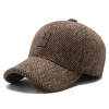 Hot Selling Warm Thichend Outdoor Dad Cap Baseball Hat With Ears Outside Hats