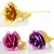 Import HOT The Best And Most Emotional Gift Golden Rose Wedding Decoration Golden Flower Valentine&#039;s Day Gift Gold Rose Gold Flower from China