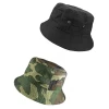 Hot woodland camouflage hat military jungle fabric bucket hat pattern