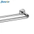 Import Household Hotel Bathroom Accessories Stainless Steel Towel Rack High Quality Double Towel Bar from China