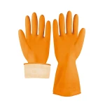 household rubber waterproof leather powder free latex gloves
