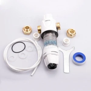 Household Water Filter Manual Brush Cleaning Filtration Water Pre Filter System