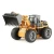 Import Huina 1520 6CH 1/18 2.4GHz RC Metal Bulldozer Engineering diecast toy vehicles Remote Control toy car from China