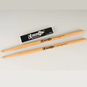 HUN Brand 5B American Hickory Drumstick With tone and weight paired