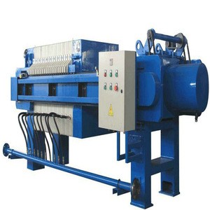 Hydraulic Driven Chemical Industry Cast Iron Filter Press PLC Control