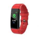 ID115 PLUS Color Screen Smart Bracelet Sports Pedometer Watch Fitness Running Walking Tracker Heart Rate Pedometer Smart Band