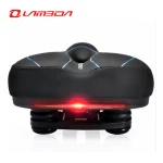 INBIKE Tail Light Widen Cool MTB Color Bicycle Saddles Bicycle Saddle For Rocking Horse