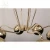 Import Indoor Lighting Gold and black Chandeliers from China