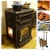 Import indoor wood heater pizza oven wood fired stove (FO-B02) cast iron stove with oven from China