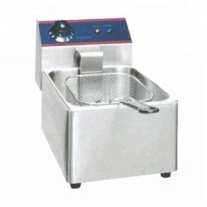 Industrial Hotel Gas Deep Fryers/Gas Fryers Commercial/gas fryer with temperature control Food Cart