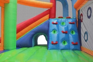 Inflatable Combo Jumper Bounce House and Water Slide Combo with Blower for kids