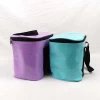 Insulated reusable grocery ice cream cooler bag beautiful pvc leather cooler shopping bag