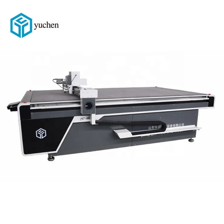 Intelligent CNC machine tools leather car seat cover cutting machine from Yuchen