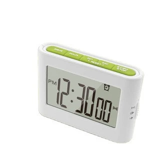 J&amp;R New Arrival Loud Digital Kitchen Countdown Timer Magnetic LCD Large Orange Backlight Display Countdown Timer