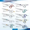Japanese Professional 440c Hair Cutting Scissors/ Hair Cutting Scissors Half Gold Planted