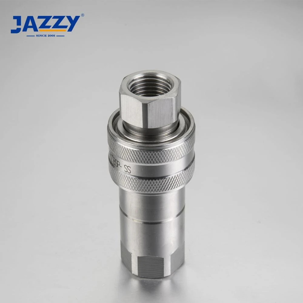 JAZZY ISO7241-A stainless steel connect hydraulic air quick release coupling manufacturer