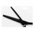 Import Jet Black Hair Style Barber Scissor Pair from Pakistan