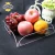 Import JINBAO wholesale transparent black white colored acrylic serving trays for snacks or office supplies from China