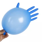 JIXIANG 2021 Hot Sales Glove En455 Ce 100% Nitrile Non Latex 100 Pcs/Box Blue Powder Free Disposable Examination Nitrile Gloves