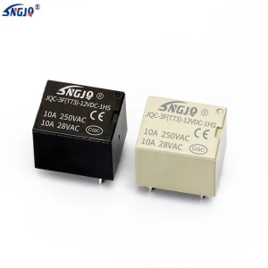 JQC-3F  5v 12v 48vdc  10A 5 pin small sugar cube  T73 relay pcb