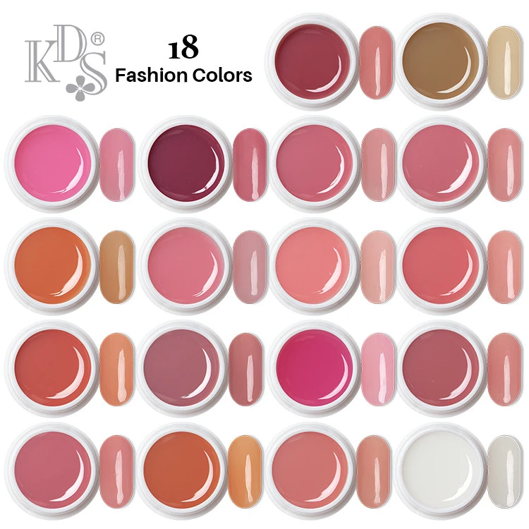 KDS Cover Nude Color Manicure Global Fashion OEM Camouflage LED Builder Nail Art Buy UV Gel Nail Kit