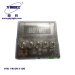 Kitchen appliance five push button electronic digital timer with relays pcba circuit board