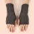 Import Knit Acrylic Gloves Rhombus Pattern Women Winter Mittens Warm Fingerless Gloves Ladies Woven Acrylic Half Finger Arm Warmer from China