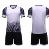 KS01 Wholesale Soccer Sets Survetement Youth Football Shirts Sport Kit Training Suit Breathable Uniforms Customized Print Logo