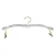 Import Lady wedding dresses hanger gold hook hanger for clothing acrylic hanger racks from China
