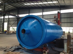 Lanning tyre pyrolysis reactor