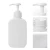 Import Large Empty Spray Bottle Shampoo Lotion Container Pump Travel Refillable Bottles from China