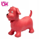 Latest Style New Design Pvc Soft Inflatable Plastic Jumping Animal Toy for Kids