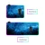 Import LED Light Mousepad RGB Keyboard Starry Sky Desk-mat Colorful Surface Mouse Pad Waterproof Multi-size Computer Mat from China