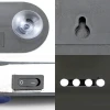 LED Sucked type LED Mirror Light Dresser Lamp with 4 Bulbs