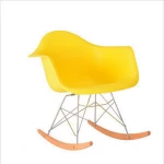 Leisure cheap plastic rocking chair