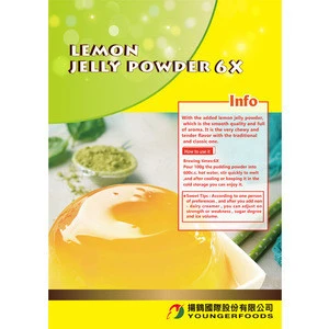 Lemon Aiyu Seed Jelly Powder for Bubble Tea Store