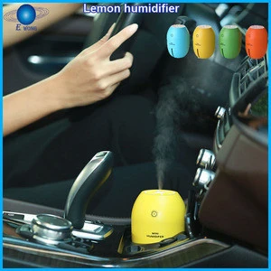 Lemon LED humidifier / 180ml factory direct cheap portable usb humidifier parts